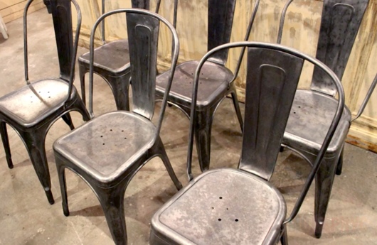 Металлические стулья Tolix High Back для Сергея Дьяконова (Москва), фото 1