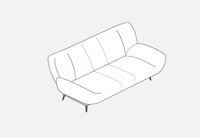 Механизм раскладки дивана-кровати Клик-Клак