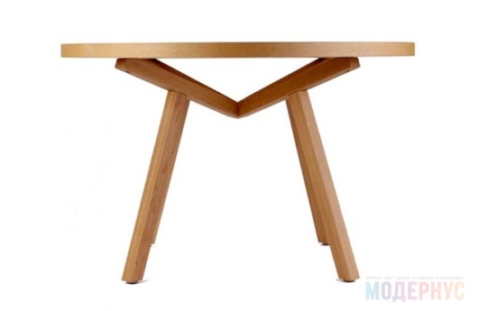 обеденный стол Round Timber дизайн Sean Dix фото 2
