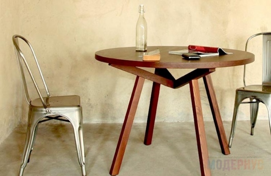 обеденный стол Round Timber дизайн Sean Dix фото 5