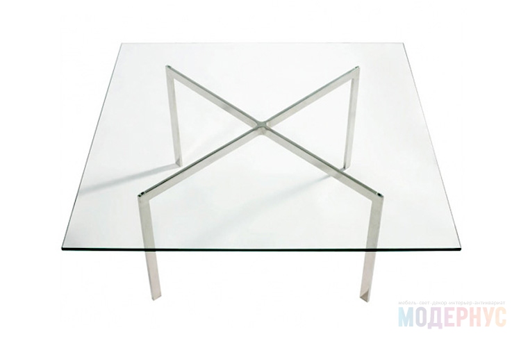 дизайнерский стол Barcelona модель от Ludwig Mies van der Rohe, фото 2