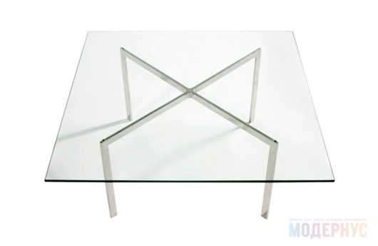 журнальный стол Barcelona дизайн Ludwig Mies van der Rohe фото 2