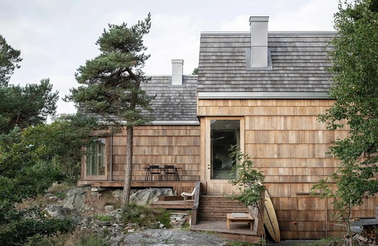 Экологичный дом в Норвегии из остатков досок фото 3