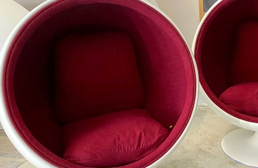 Дизайнерские кресла Ball Chair для ООО «М-Комплект» (Санкт-Петербург)