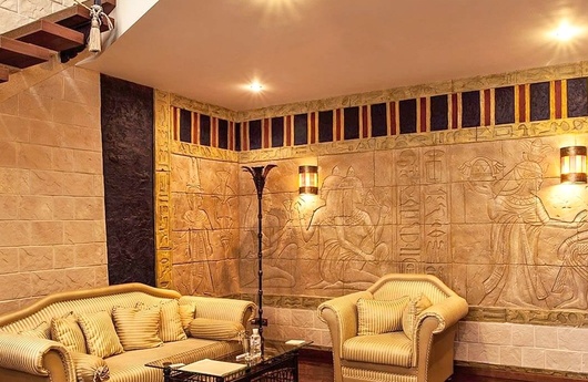 дизайн интерьера в египетском стиле, фото 8