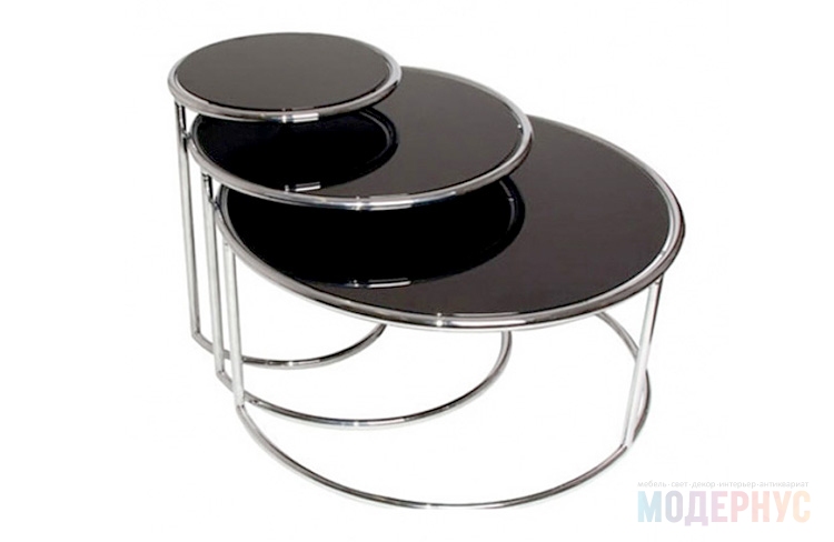 дизайнерский стол Daas Set 3 модель от Marcel Breuer, фото 1