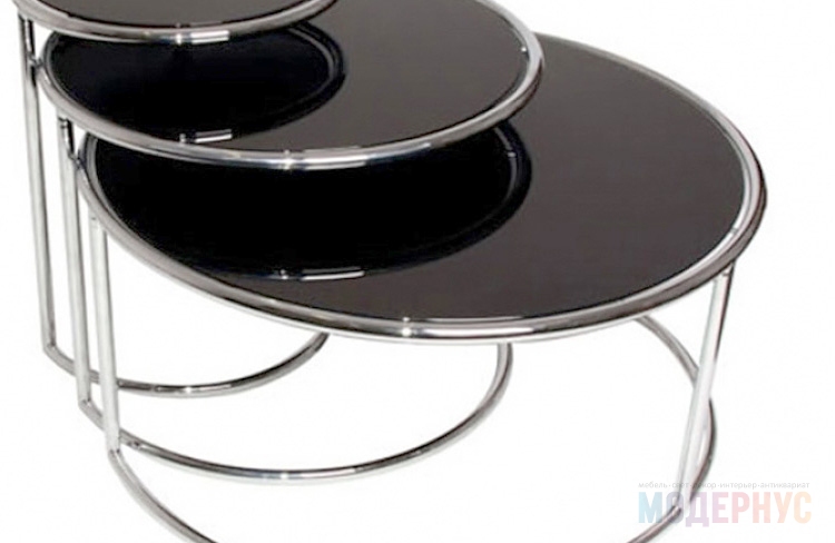 дизайнерский стол Daas Set 3 модель от Marcel Breuer, фото 2
