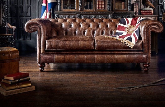 Английская изысканность диванов Честерфилд фото 3