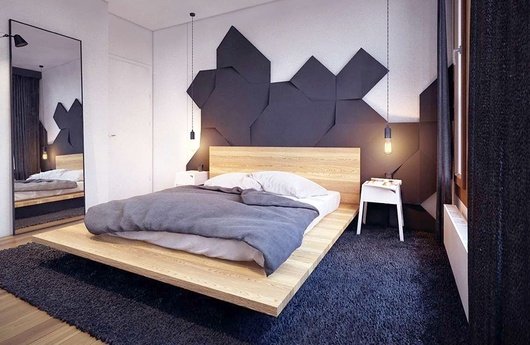 Выбор комфортной кровати в современную спальню фото 2