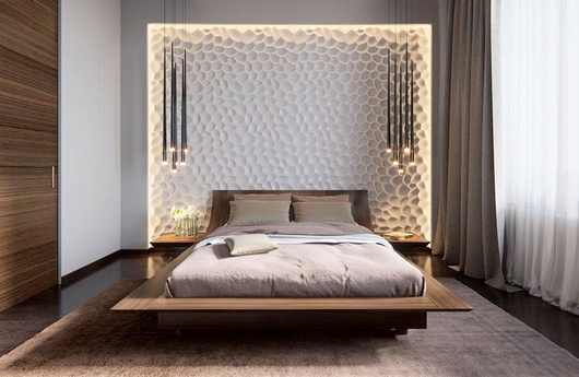 Выбор комфортной кровати в современную спальню фото 9