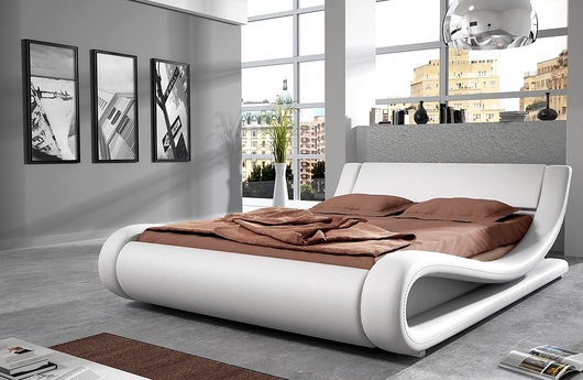 Выбор комфортной кровати в современную спальню фото 7