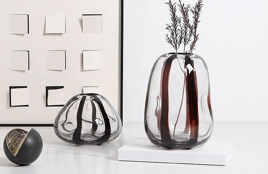 стеклянная ваза Strip модель Модернус фото 4