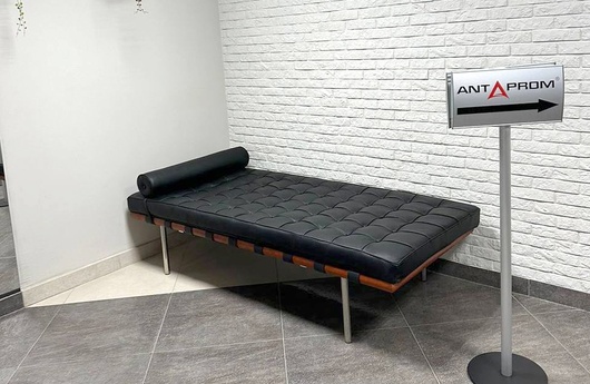 Дизайнерская кушетка Barcelona Couch для ООО ТД «АНТ-ПРОМ» (Екатеринбург), фото 2