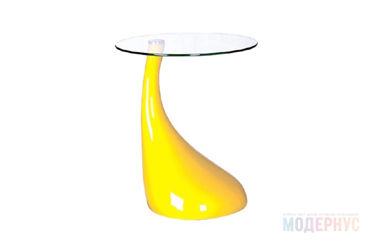 дизайнерский стол Drop Table модель от Giorgio Gurioli в интерьере, фото 3