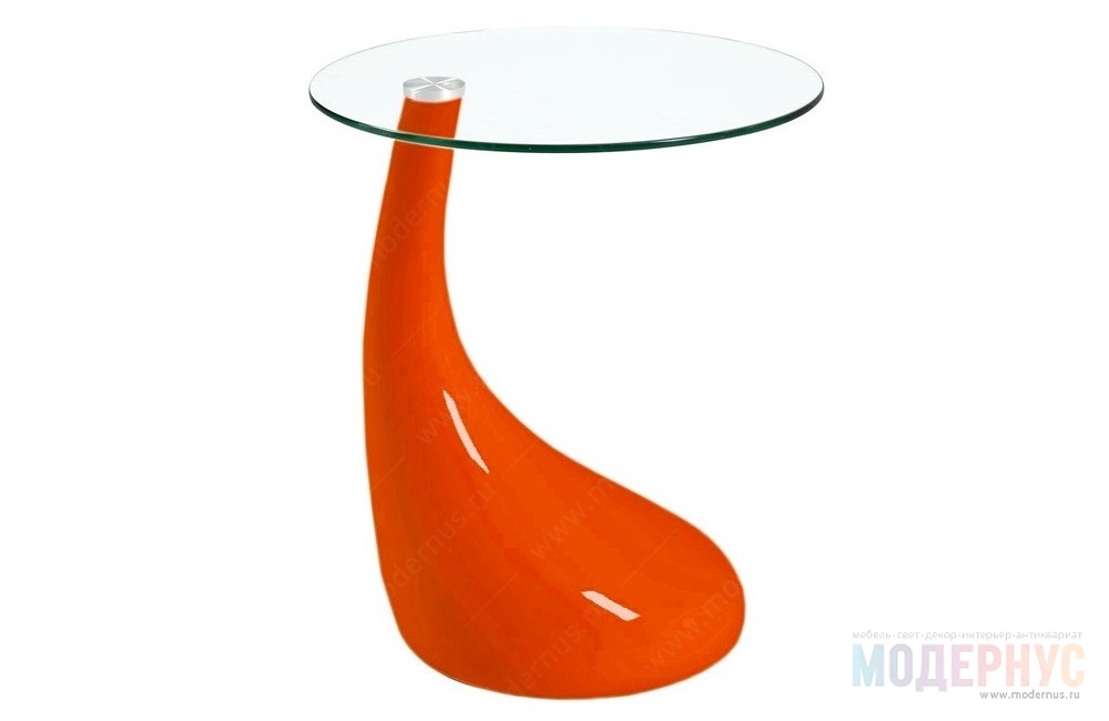 дизайнерский стол Drop Table модель от Giorgio Gurioli в интерьере, фото 1