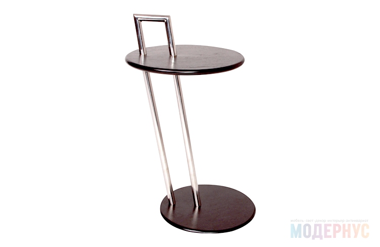 дизайнерский стол Occasional Table модель от Eileen Gray в интерьере, фото 1