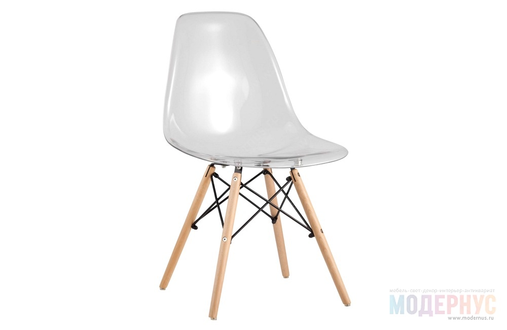 дизайнерский стул DSW Ghost модель от Charles & Ray Eames, фото 1