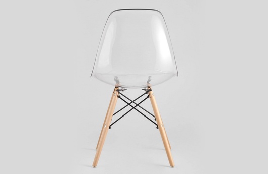 кухонный стул DSW Ghost дизайн Charles & Ray Eames фото 3