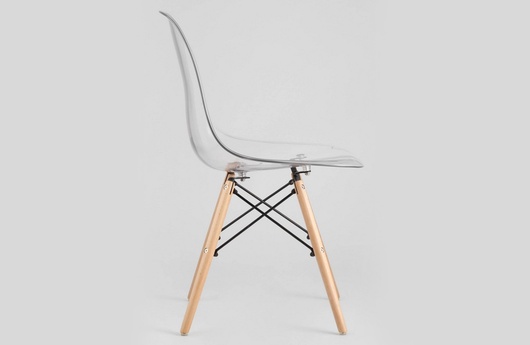 кухонный стул DSW Ghost дизайн Charles & Ray Eames фото 2