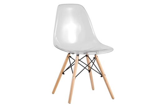 кухонный стул DSW Ghost дизайн Charles & Ray Eames фото 1