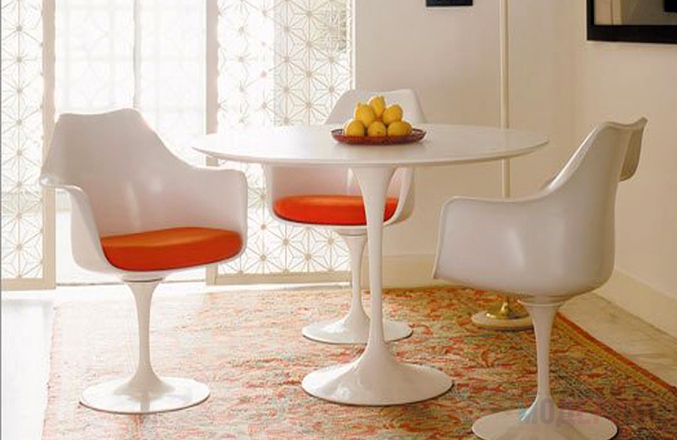 дизайнерский стул Tulip модель от Eero Saarinen, фото 5
