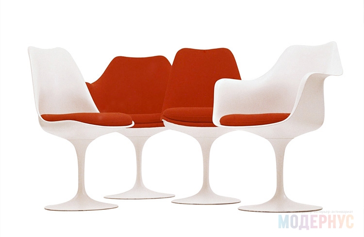 дизайнерский стул Tulip модель от Eero Saarinen, фото 4