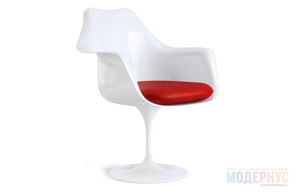 дизайнерский стул Tulip модель от Eero Saarinen, фото 1