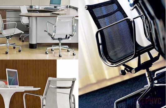 офисное кресло Mesh Style модель Charles & Ray Eames фото 5