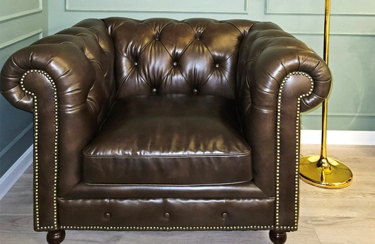 кресло для дома Chesterfield модель Piero Lissoni фото 5