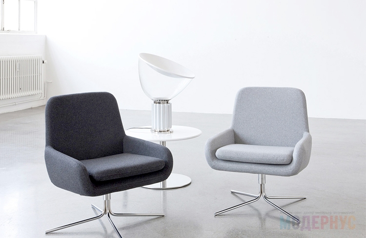 дизайнерское кресло Coco Swivel модель от Busk & Hertzog, фото 4
