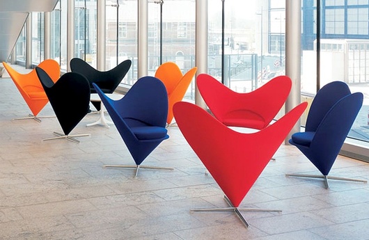 кресло для дома Heart Cone модель Verner Panton фото 5