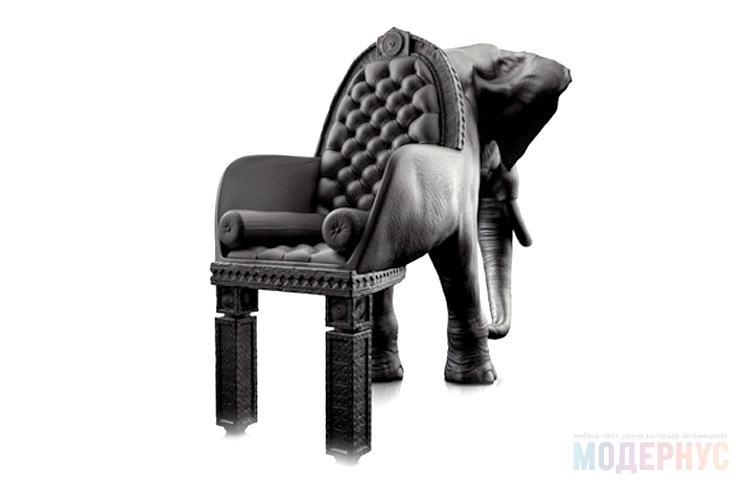 дизайнерское кресло Elephant модель от Maximo Riera, фото 2