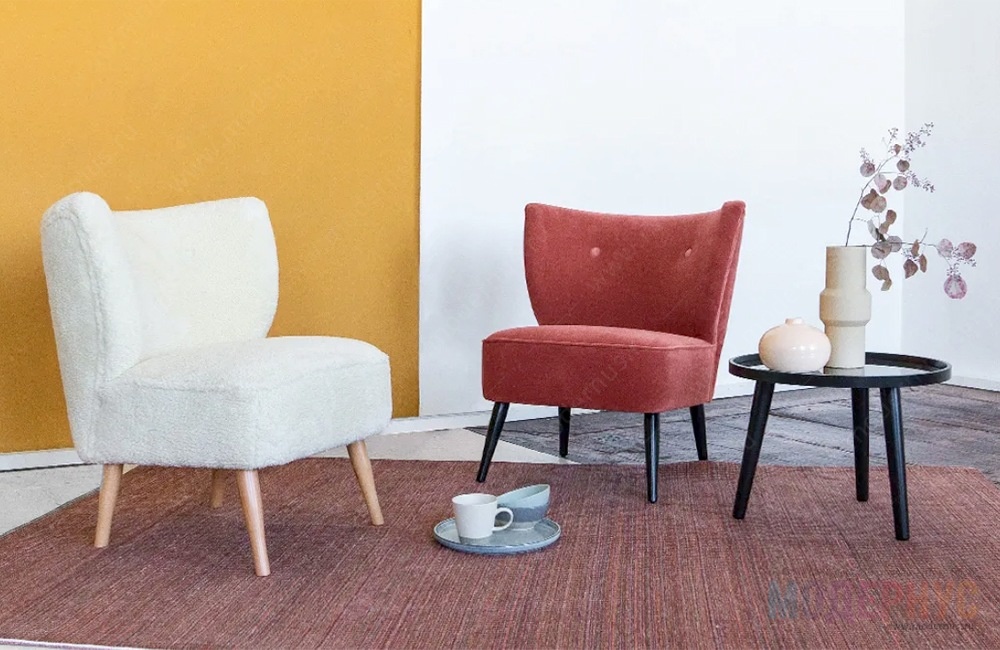дизайнерское кресло Modica Fur модель от Toledo Furniture, фото 5