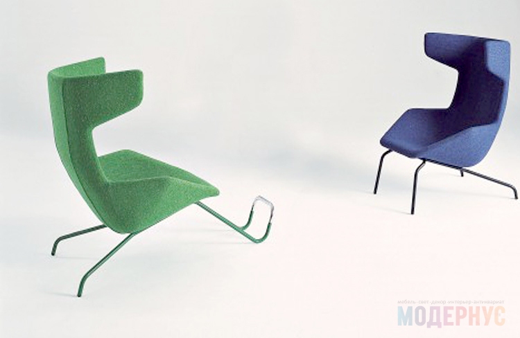 дизайнерское кресло Moroso Foot-Rest модель от Alfredo Haberli, фото 3