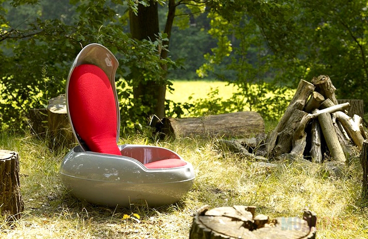 дизайнерское кресло Garden Egg модель от Peter Ghyczy, фото 3