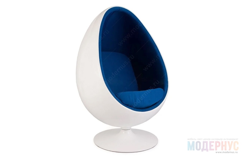 дизайнерское кресло Ovalia Egg Chair модель от Henrik Thor-Larsen, фото 2