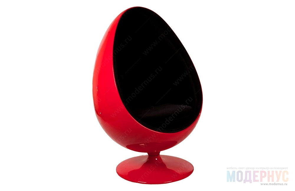 дизайнерское кресло Ovalia Egg Chair модель от Henrik Thor-Larsen, фото 5