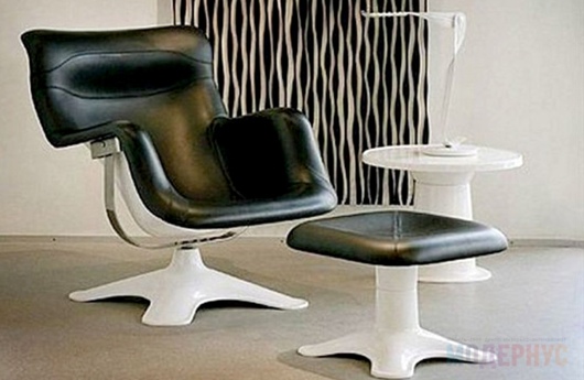 кресло для отдыха Karuselly Armchair модель Yrjo Kukkapuro фото 4