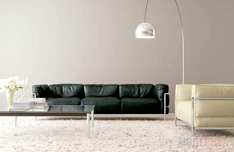 дизайнерское кресло LC3 Grand Confort модель от Le Corbusier, фото 4