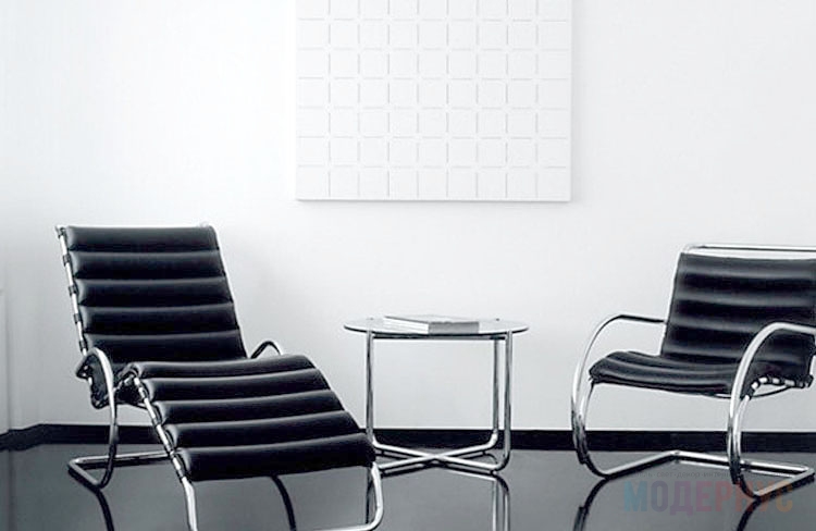 дизайнерское кресло Mr Side модель от Ludwig Mies van der Rohe, фото 4