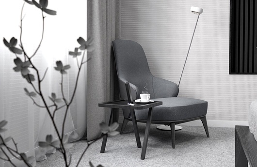 кресло для отдыха Leslie Armchair модель Rodolfo Dordoni фото 3