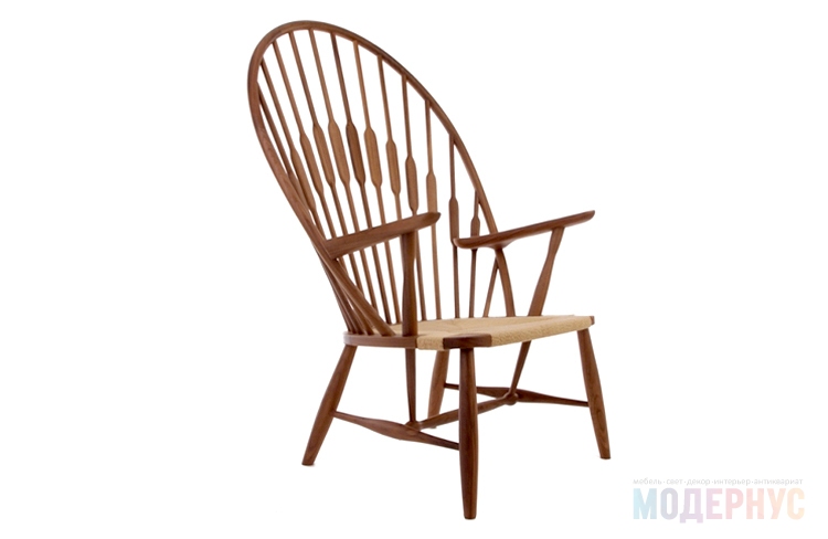 дизайнерское кресло Peacock модель от Hans Wegner, фото 3