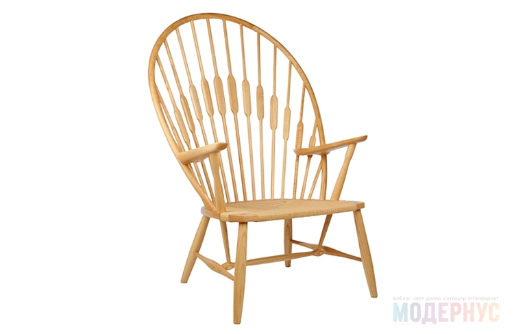 дизайнерское кресло Peacock модель от Hans Wegner, фото 1