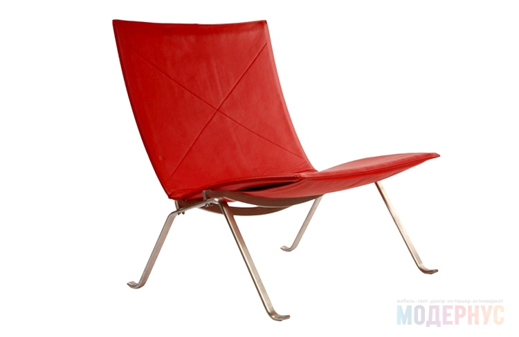 дизайнерское кресло PK22 модель от Poul Kjaerholm, фото 4