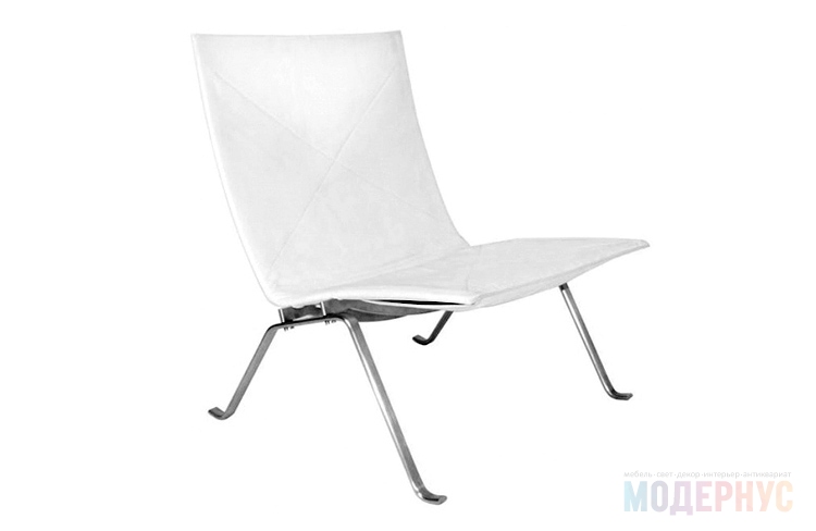 дизайнерское кресло PK22 модель от Poul Kjaerholm, фото 5