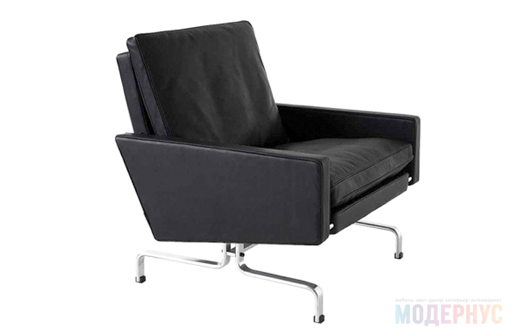 дизайнерское кресло PK31 модель от Poul Kjaerholm в интерьере, фото 3