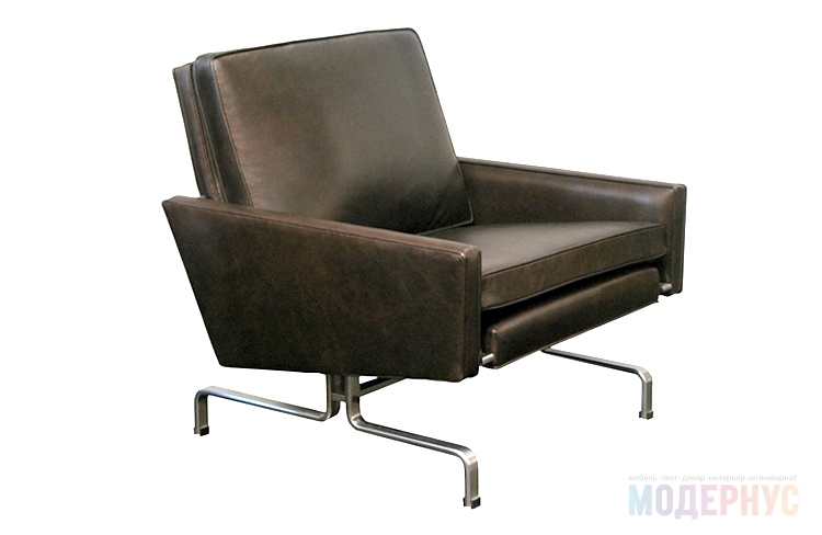 дизайнерское кресло PK31 модель от Poul Kjaerholm в интерьере, фото 4