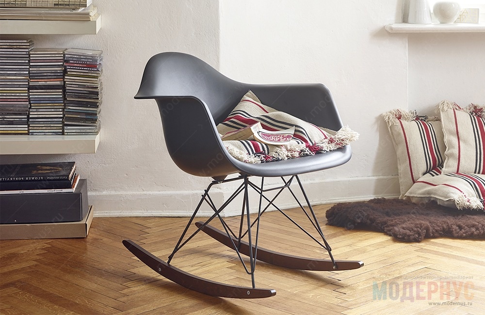 дизайнерское кресло RAR Rocking модель от Charles & Ray Eames, фото 9