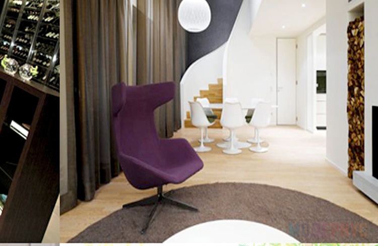 дизайнерское кресло Revolving модель от Alfredo Haberli, фото 5