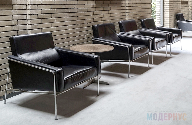 дизайнерское кресло Series 3300 Easy Chair модель от Arne Jacobsen, фото 3